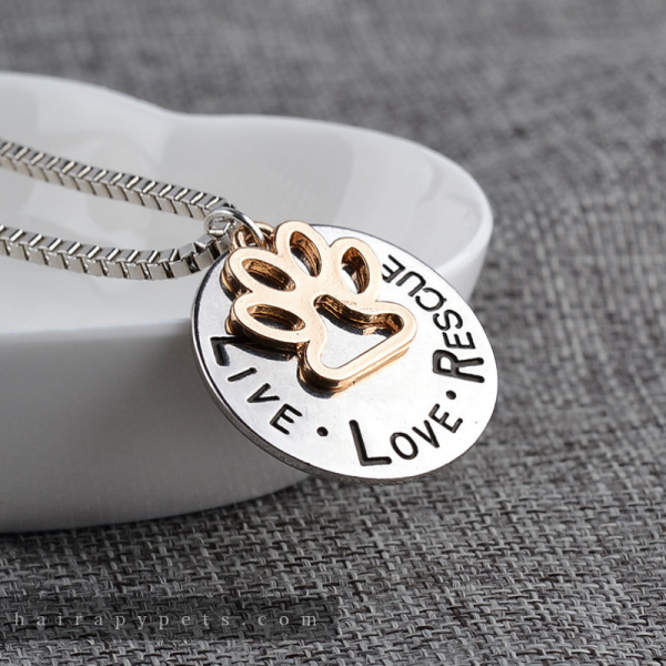live love rescue necklace